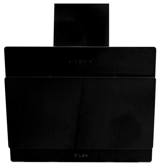 Каминная вытяжка LEX Glass 600 Black