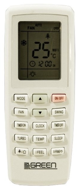 Сплит-система GREEN GRI/GRO-24IG1