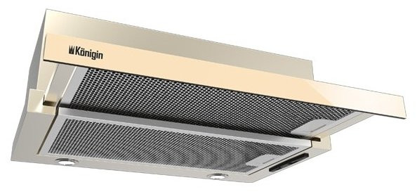 Встраиваемая вытяжка Konigin Helena II Glass Ivory Beige 60