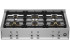 Встраиваемая газовая варочная панель Bertazzoni RT366PROX Встраиваемая газовая варочная панель Bertazzoni RT366PROX