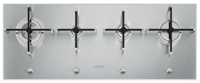 Газовая варочная панель smeg PX1402 Газовая варочная панель smeg PX1402