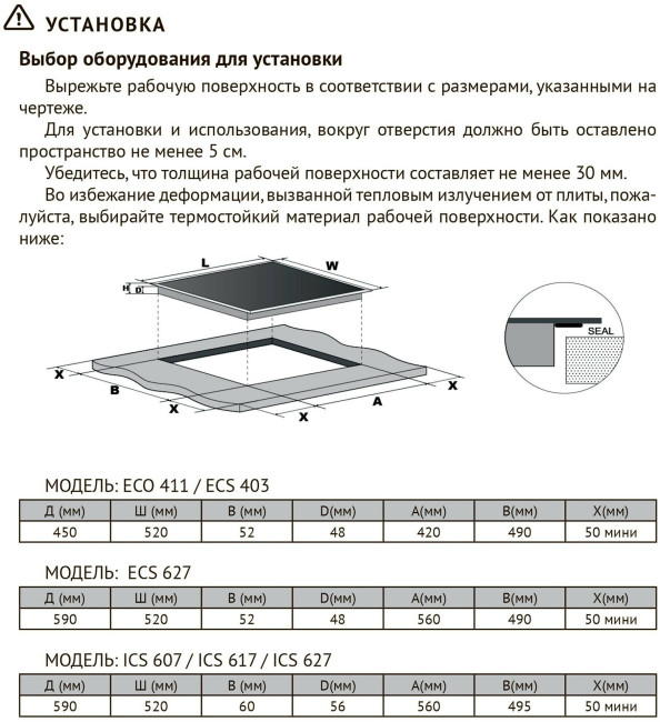 Встраиваемая электрическая варочная панель Kuppersberg ECO411 Встраиваемая электрическая варочная панель Kuppersberg ECO411