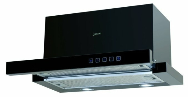 Встраиваемая вытяжка GRAND Toledo sensor 50 BK
