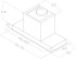 Вытяжка Elica HIDDEN 2.0 BL MAT/A/72