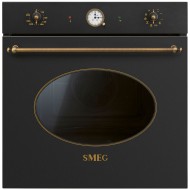 Электрический духовой шкаф Smeg SFP68C1TAO (цвет антрацит, фурнитура латунная) Электрический духовой шкаф Smeg SFP68C1TAO (цвет антрацит, фурнитура латунная)