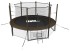Каркасный батут Unix Line 10 ft inside black/brown