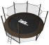 Каркасный батут Unix Line 10 ft inside black/brown