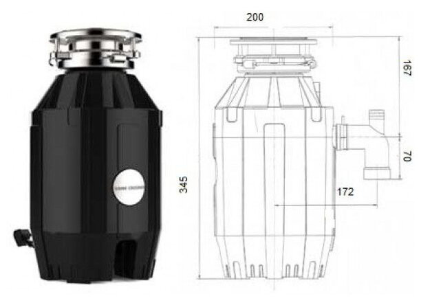 Бытовой измельчитель Bone Crusher BC 810 Бытовой измельчитель Bone Crusher BC 810