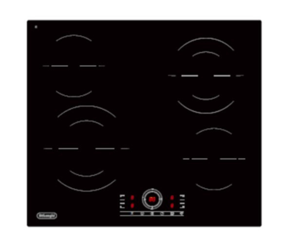 Встраиваемая индукционная варочная панель Delonghi Vittorio 2E1F CR Встраиваемая индукционная варочная панель Delonghi Vittorio 2E1F CR