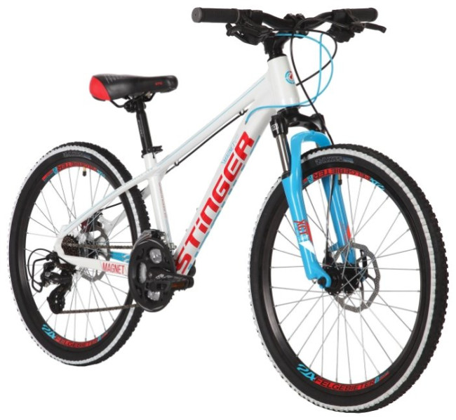 Подростковый горный (MTB) велосипед Stinger Magnet STD 24 (2018)