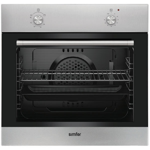 Встраиваемый газовый духовой шкаф Simfer B6GM12001