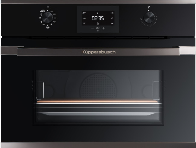 Компактный духовой шкаф Kuppersbusch CBP 6332.0 S2 Black Chrome Компактный духовой шкаф Kuppersbusch CBP 6332.0 S2 Black Chrome