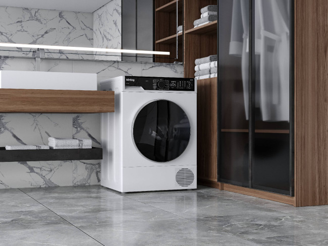 Комплект стиральная и сушильная машина Korting KWM 59ID14107 + KD 60HP109