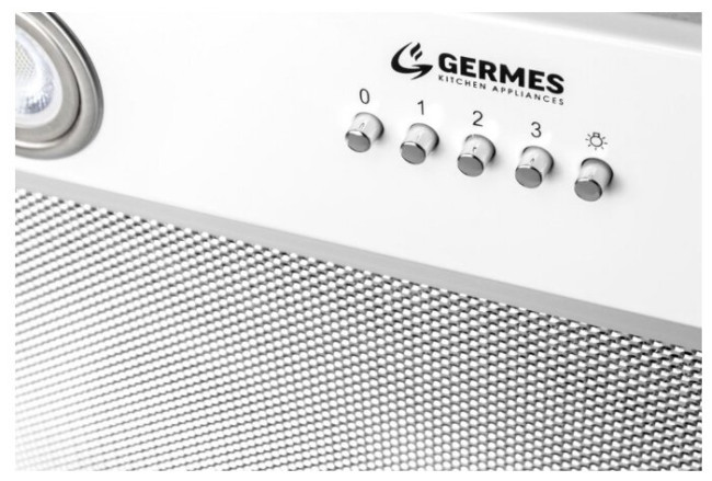 Встраиваемая вытяжка GERMES Pula 60 белый Встраиваемая вытяжка GERMES Pula 60 белый