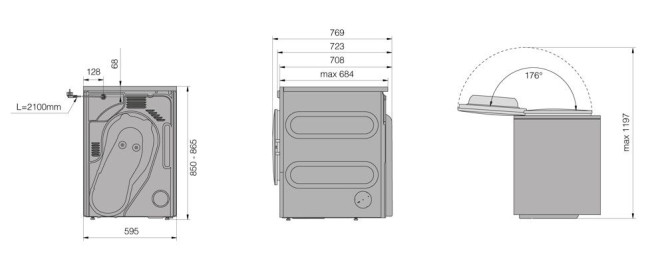 Сушильная машина ASKO T210H.W.P
