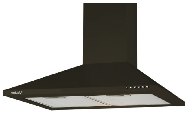 Каминная вытяжка CATA V-600 black