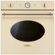 Электрический духовой шкаф Smeg SFP68C1TPO (цвет кремовый, фурнитура латунная) Электрический духовой шкаф Smeg SFP68C1TPO (цвет кремовый, фурнитура латунная)