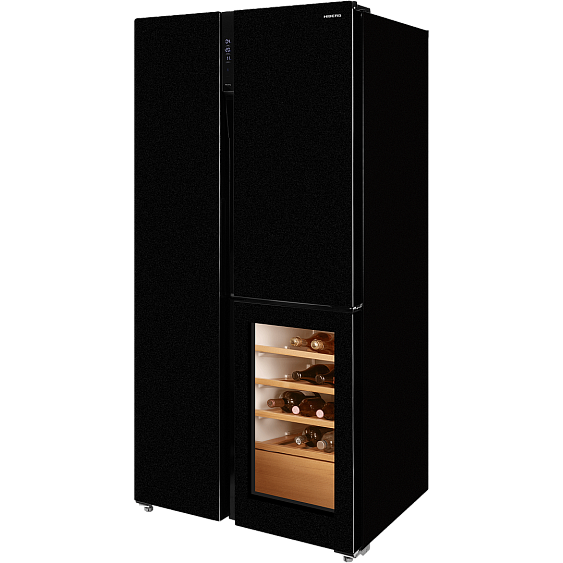 Холодильник HIBERG RFS-700DX NFGB inverter wine Холодильник HIBERG RFS-700DX NFGB inverter wine