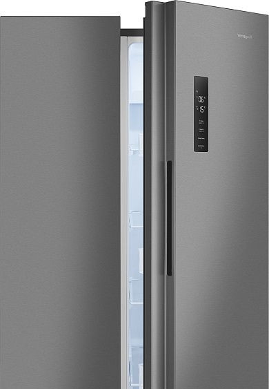 Холодильник WEISSGAUFF WSBS 500 Inverter NoFrost Inox Холодильник WEISSGAUFF WSBS 500 Inverter NoFrost Inox