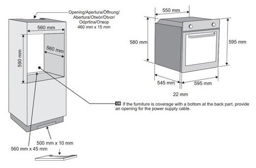 Электрический духовой шкаф Candy FCC614BA/E Электрический духовой шкаф Candy FCC614BA/E