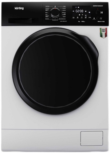 Комплект стиральная и сушильная машина Korting KWM 59ID14107 + KD 69 IHP