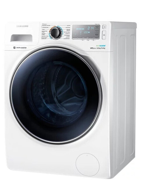 Стиральная машина с сушкой Samsung WD80J7250GW