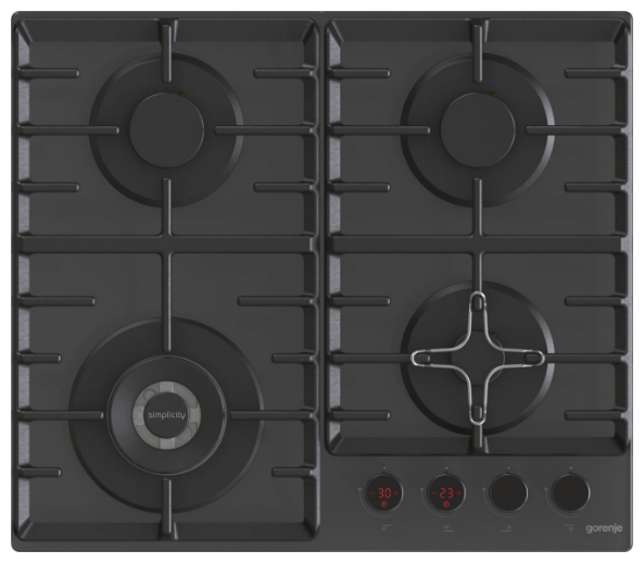 Газовая варочная панель Gorenje GKTW641SYB Газовая варочная панель Gorenje GKTW641SYB