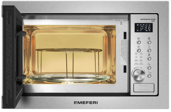Встраиваемая микроволновая печь СВЧ Meferi MMO6025IX POWER