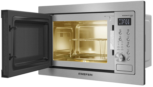 Встраиваемая микроволновая печь СВЧ Meferi MMO6025IX POWER