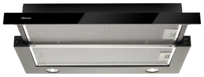 Встраиваемая вытяжка Konigin Helena Black Glass 60