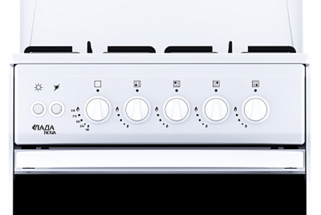 Газовая плита Лада NOVA RG 2427 W Газовая плита Лада NOVA RG 2427 W