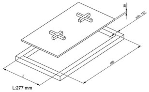 Варочная панель Korting HGG 382 CTN