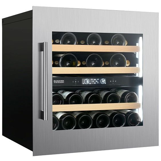 Винный шкаф DUNAVOX DVS-25.65DSS