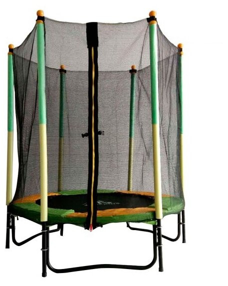 Каркасный батут DFC Jump Kids 55" (пружины из стали) 137х137х165 см