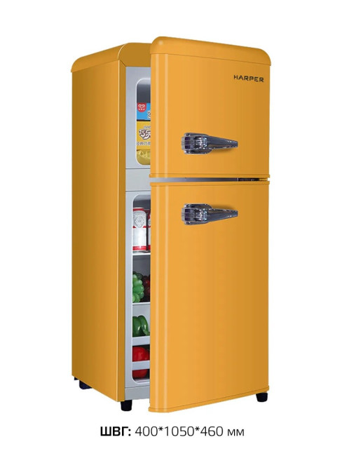 Холодильник Harper HRF-T140M ORANGE Холодильник Harper HRF-T140M ORANGE