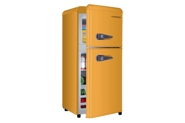 Холодильник Harper HRF-T140M ORANGE Холодильник Harper HRF-T140M ORANGE