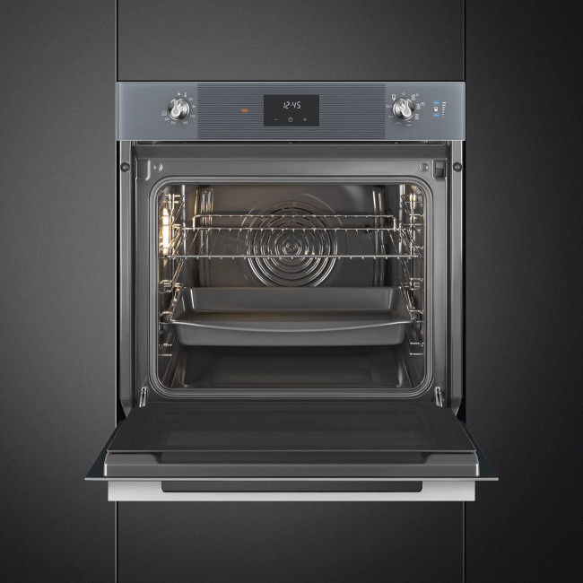 Встраиваемый электрический духовой шкаф Smeg SO6100S2S