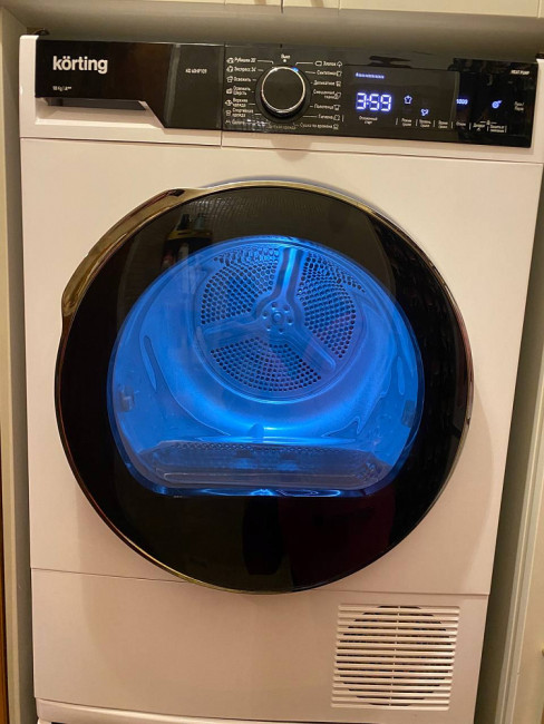 Комплект стиральная и сушильная машина Korting KWM 63IL14119 + KD 60HP109
