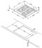 Газовая варочная панель Korting HG 665 CTSI