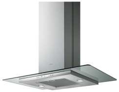 Каминная вытяжка Elica FLAT GLASS PLUS ISLAND IX/A/90 Каминная вытяжка Elica FLAT GLASS PLUS ISLAND IX/A/90