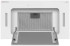 Вытяжка Meferi INBOX52WH GLASS COMFORT