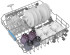 Посудомоечная машина Meferi MDW6062WH FS LIGHT Посудомоечная машина Meferi MDW6062WH FS LIGHT