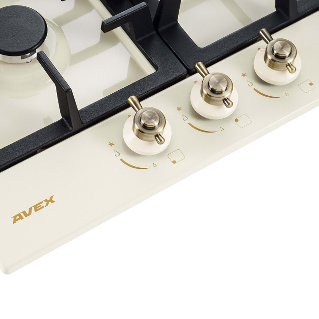 Встраиваемая газовая варочная панель Avex HS 4532 X Встраиваемая газовая варочная панель Avex HS 4532 X