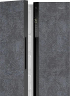 Холодильник WEISSGAUFF WSBS 500 Inverter NoFrost Rock Glass
