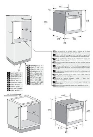 Электрический духовой шкаф Candy FCC624GH/E Электрический духовой шкаф Candy FCC624GH/E