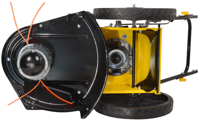 Газонокосилка колесная Huter GLM-5.0L желто-черный