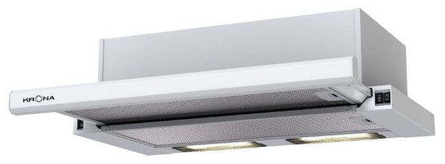 Встраиваемая вытяжка Krona Kamilla 600 E2M white