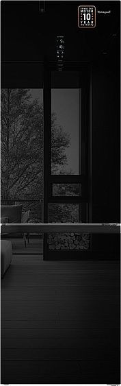 Холодильник WEISSGAUFF WRK 2000 Total NoFrost Inverter Black Glass