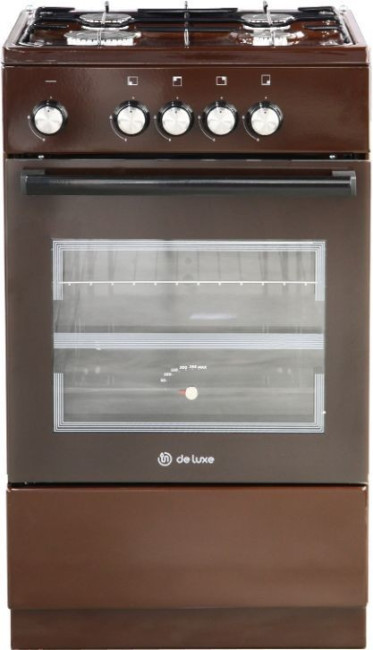 Газовая плита DeLuxe 5040.48 г щ 014 коричневый