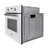 Встраиваемый электрический духовой шкаф Exiteq EXO 402 white Встраиваемый электрический духовой шкаф Exiteq EXO 402 white